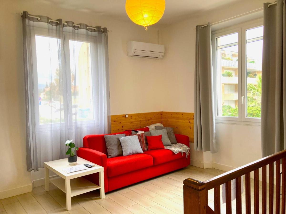 Blue Summer Vibes Duplex Studio For 4P, Ac, Sea View, Parking, Beach At 50M, Spa Access -3 La Ciotat Exteriér fotografie