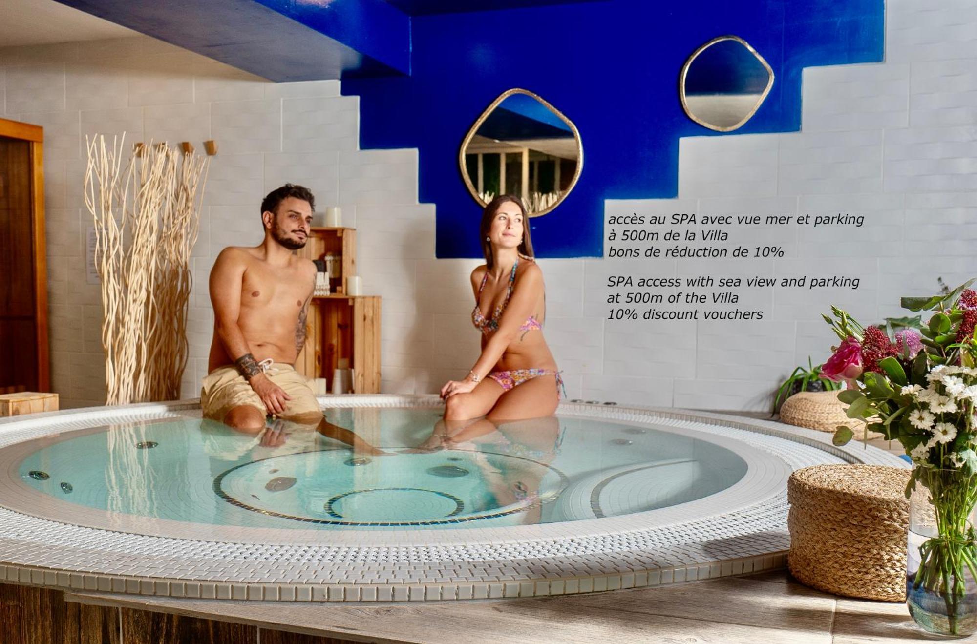 Blue Summer Vibes Duplex Studio For 4P, Ac, Sea View, Parking, Beach At 50M, Spa Access -3 La Ciotat Exteriér fotografie